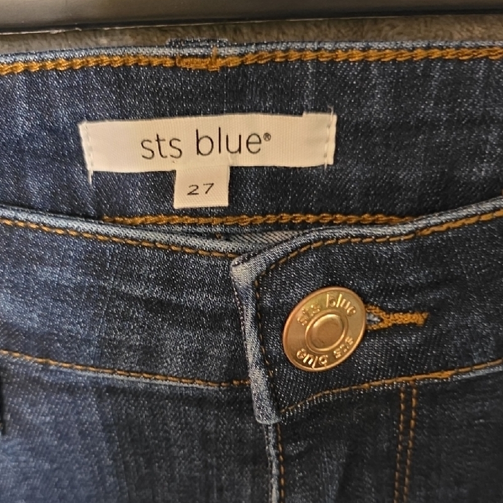 STS Blue Emma Dark Wash Ankle Skinny Jeans. Size 27 - Picture 2 of 8